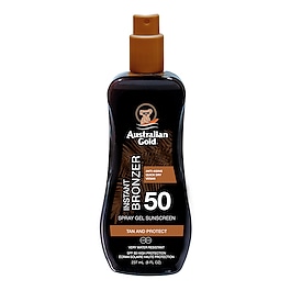 SPF 50 Spray Gel W/Bronzer - Protector solar 